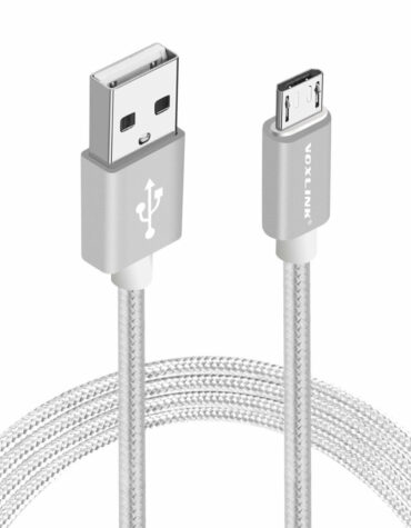 USB kabel Android stříbrný