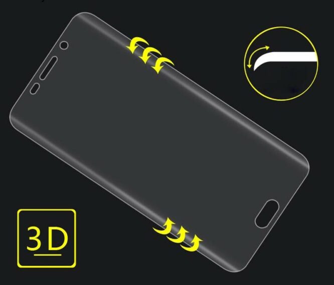 3D ochranná fólie Samsung S7