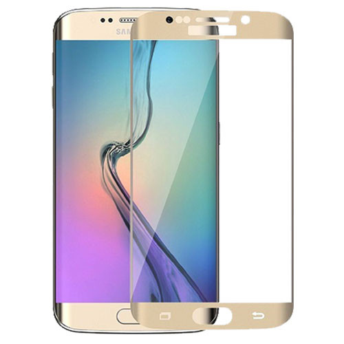 Tvrzené sklo na Samsung Galaxy S7 Edge - zlatá