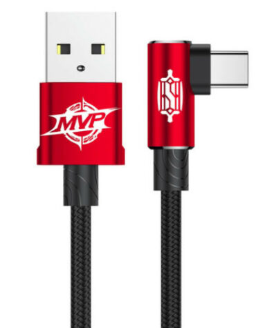 BASEUS USB kabel typ C - 100cm a 200cm - červený