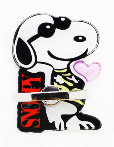 Ozdoba na mobil - postavička žlutý Snoopy s srdce