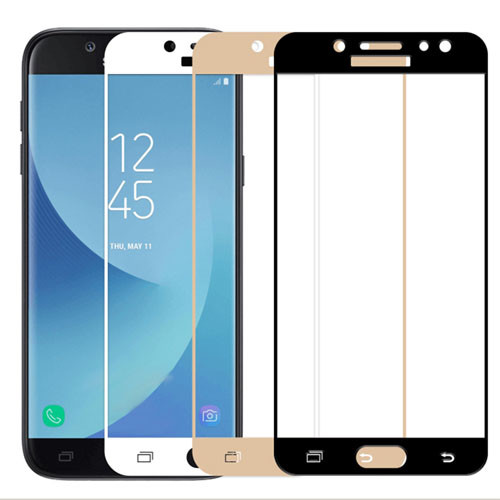Tvrzené sklo na Samsung Galaxy J5 - 2017 s rámečkem 3 barvy