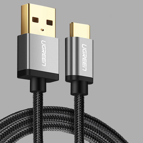 UGREEN USB kabel typ C - 100cm a 200cm