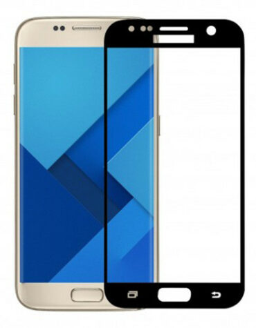 Tvrzené sklo Samsung S7 s rámečkem černé