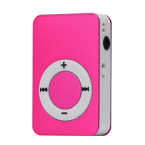 Mini MP3 přehrávač fialová